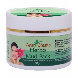 Ayur Champ Herbo Mud Pack Paste 50 gm Pack Of 1
