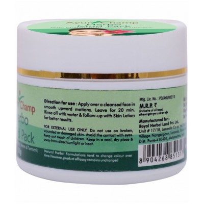 Ayur Champ Herbo Mud Pack Paste 50 gm Pack Of 1