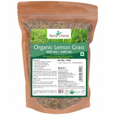 Ayur Champ Lemongrass Raw Herbs 200 gm Pack Of 1