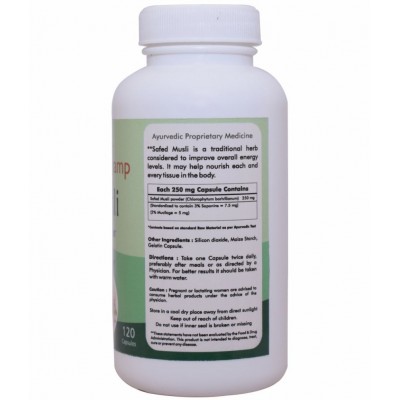 Ayur Champ Musli Capsule 120 no.s Pack Of 1