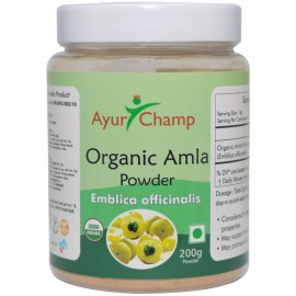 Ayur Champ Organic Amla Powder 200 gm Pack Of 1