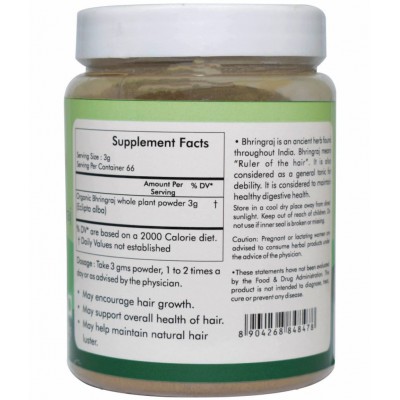 Ayur Champ Organic Bhringraj Powder 200 gm Pack Of 1