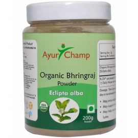 Ayur Champ Organic Bhringraj Powder 200 gm Pack Of 1