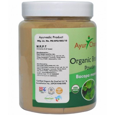 Ayur Champ Organic Brahmi Powder 200 gm Pack Of 1