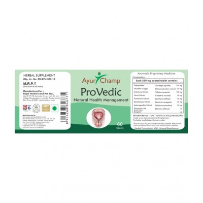 Ayur Champ PRO VEDIC Tablet 60 no.s Pack Of 1