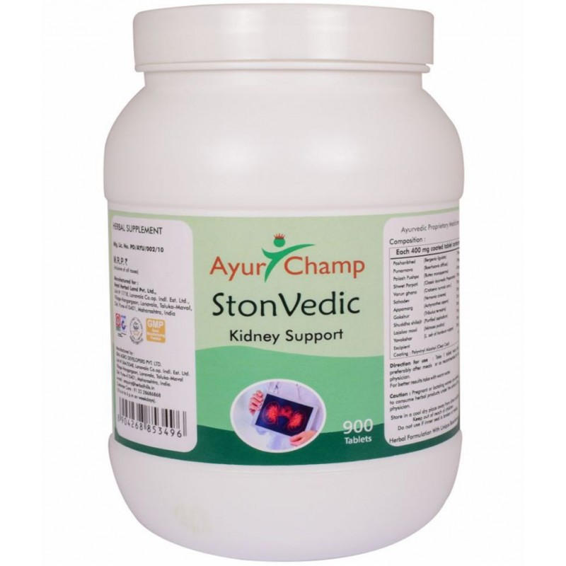 Ayur Champ STON VEDIC Tablet 900 no.s Pack Of 1
