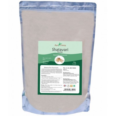 Ayur Champ Shatavari Powder 1 kg Pack Of 1