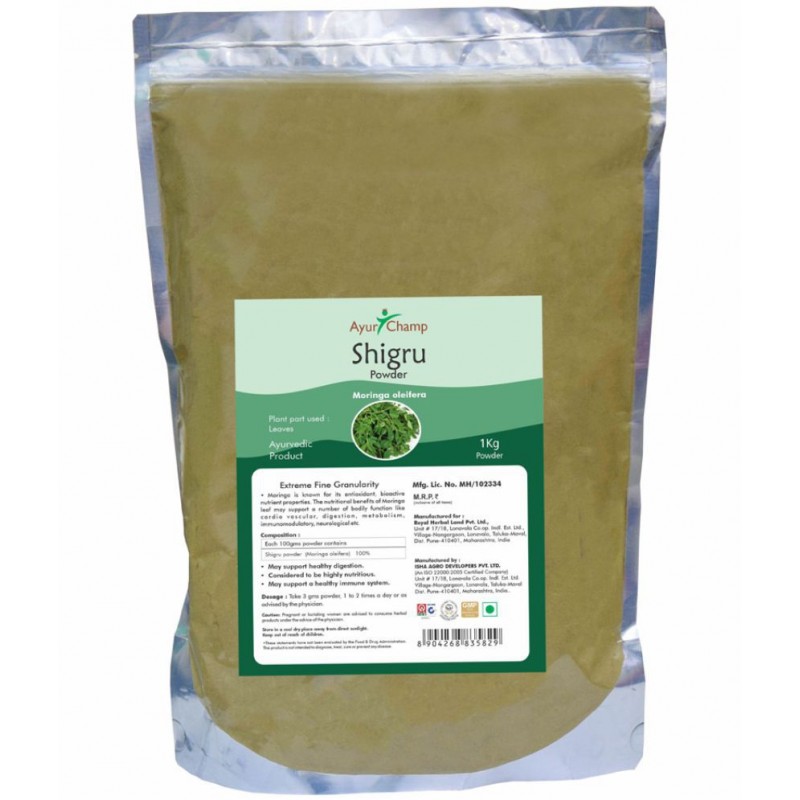 Ayur Champ Shigru Powder 1 kg Pack Of 1