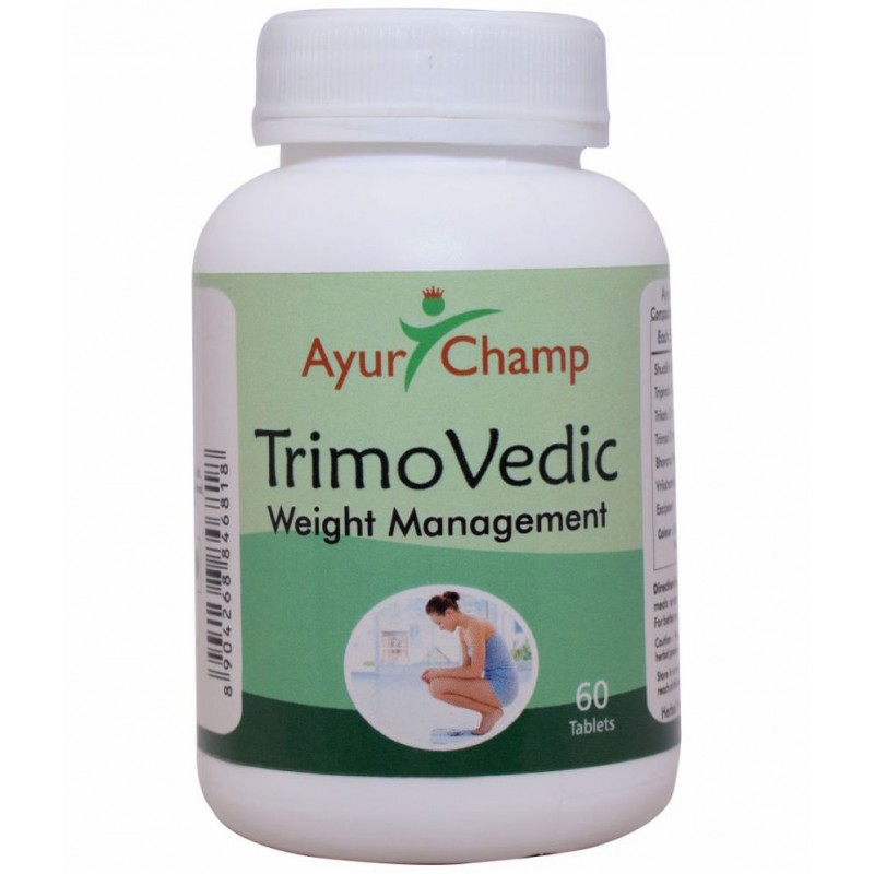 Ayur Champ TRIMO VEDIC Tablet 60 no.s Pack Of 1