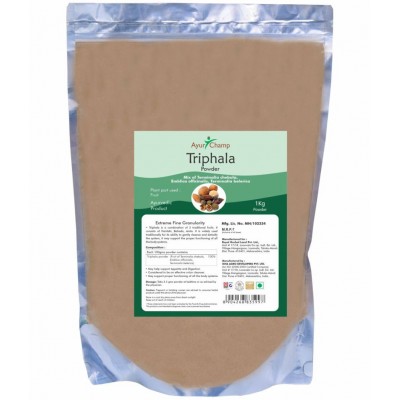 Ayur Champ Triphala Powder 1 kg Pack Of 1