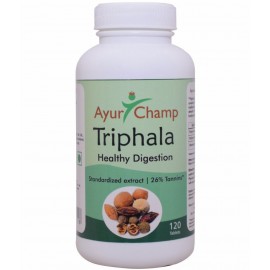 Ayur Champ Triphala Tablet 120 no.s Pack Of 1