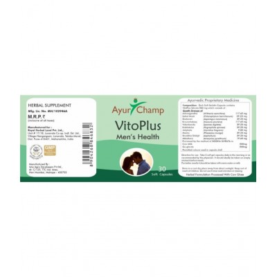Ayur Champ Vito Plus Capsule 30 no.s Pack Of 1