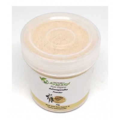 Ayurved Ashwagandha Powder Organic & Herbal in 50 gram