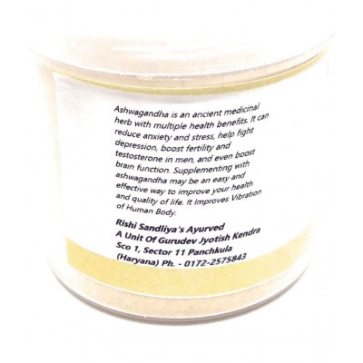 Ayurved Ashwagandha Powder Organic & Herbal in 50 gram