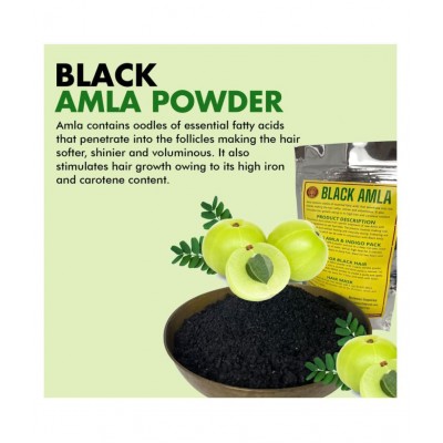 Ayurveda Amrita Black Amla Powder 100 gm Pack Of 1