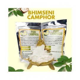 Ayurveda Amrita PURE Bhimseni Kapoor 100 Gram | Natural Camphor Ayurveda Amrita PURE Bhimseni Kapoor 100 Gram | Natural Camphor