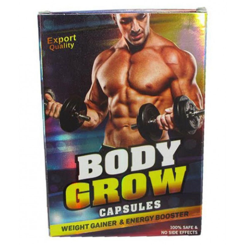 Ayurveda Cure Body Grow Capsule 30 no.s Mass Gainer Tablets
