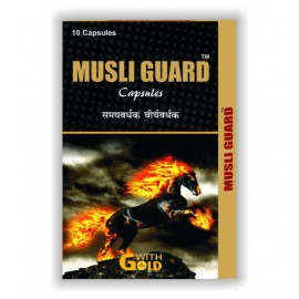 Ayurveda Cure Musli Guard Capsule for Men (10x10=100 Caps) 100 no.s