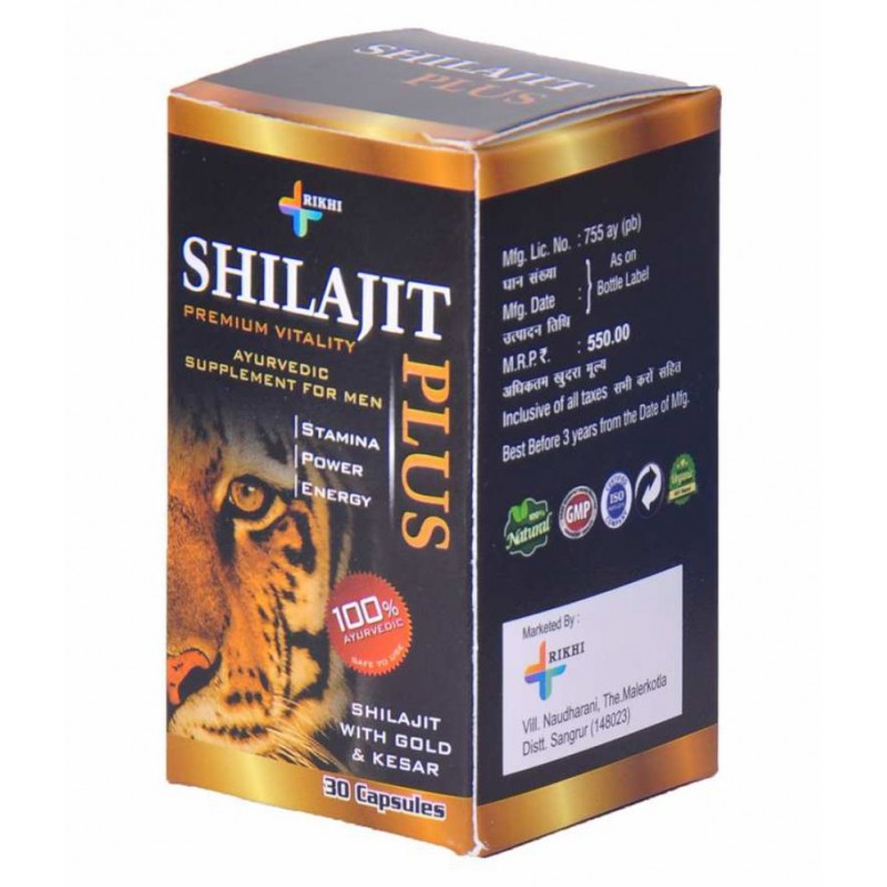 Ayurveda Shilajit Plus (Ayurvdic Supplement) Capsule 30 no.s