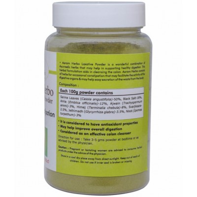 Ayurvedic Life Aaram Herbo Laxative Powder 100 gm Pack Of 1