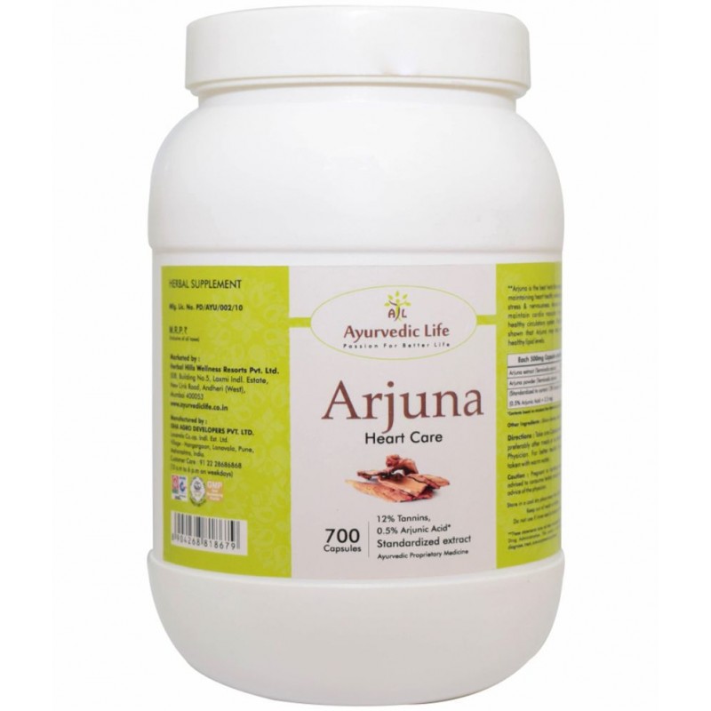 Ayurvedic Life Arjuna Capsule 700 no.s Pack Of 1