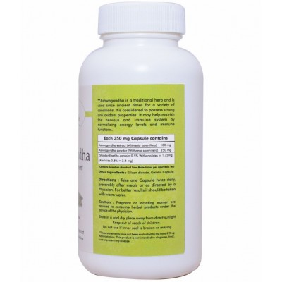 Ayurvedic Life Ashwagandha Capsule 120 no.s Pack Of 1