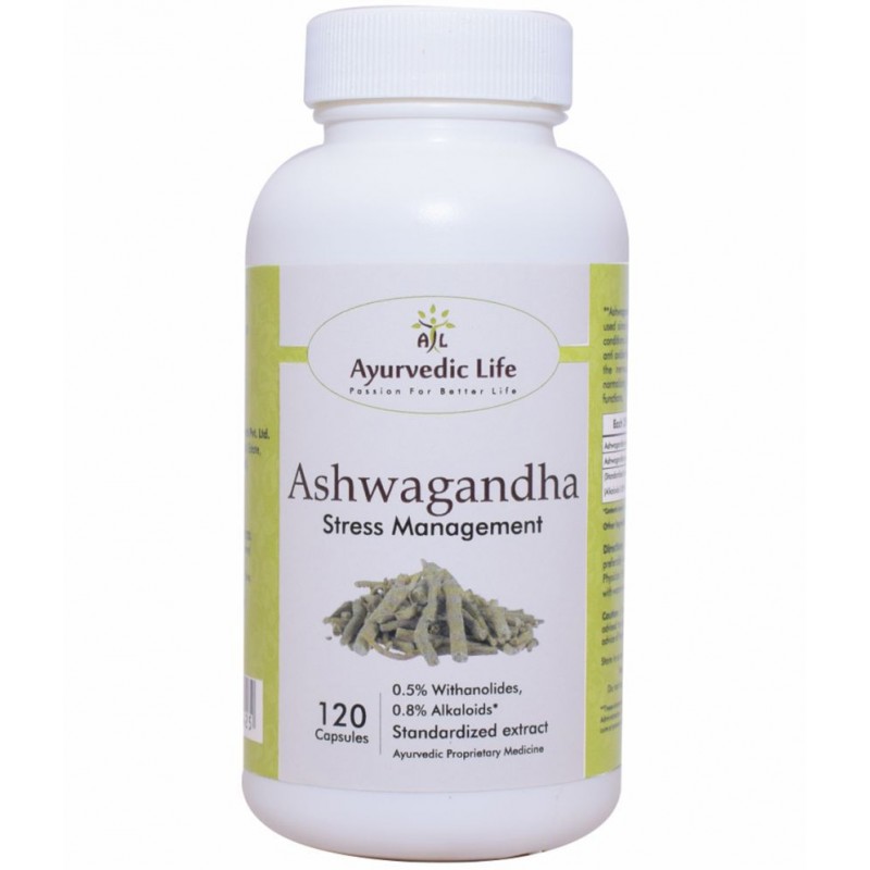 Ayurvedic Life Ashwagandha Capsule 120 no.s Pack Of 1