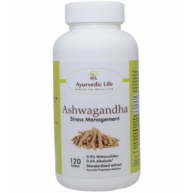 Ayurvedic Life Ashwagandha Tablet 120 no.s Pack Of 1