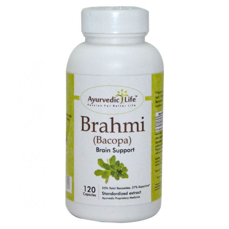 Ayurvedic Life Brahmi (Bacopa) 120 Capsule 300 mg