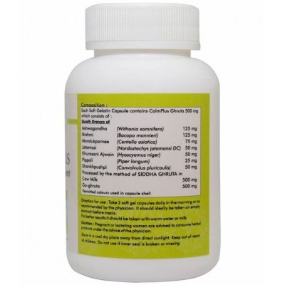 Ayurvedic Life Calm Plus Capsule 30 no.s Pack Of 1