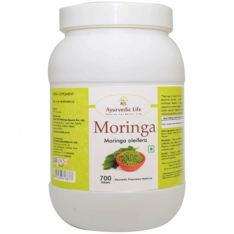 Ayurvedic Life Moringa Tablet 700 no.s Pack Of 1