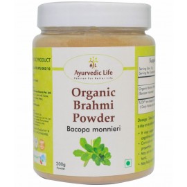 Ayurvedic Life Organic Brahmi Powder 200 gm Pack Of 1