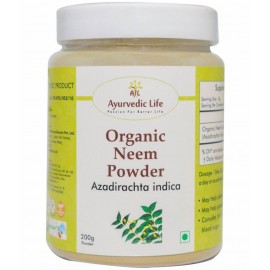 Ayurvedic Life Organic Neem Powder 200 gm Pack Of 1