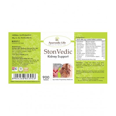 Ayurvedic Life STON VEDIC Tablet 900 no.s Pack Of 1