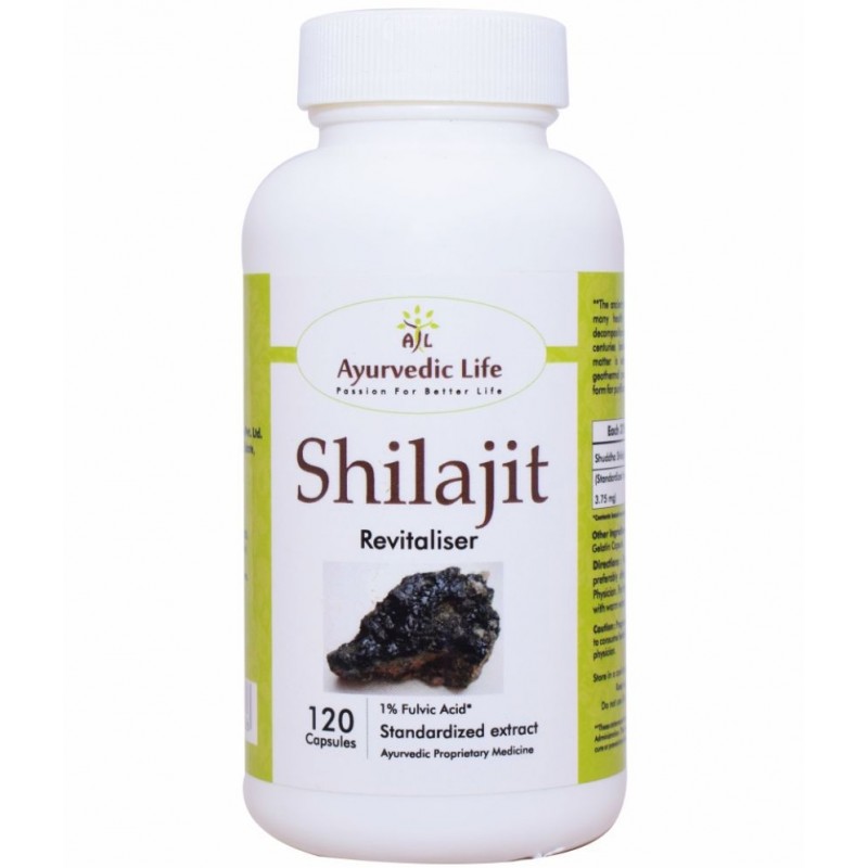Ayurvedic Life Shilajit Capsule 120 no.s Pack Of 1