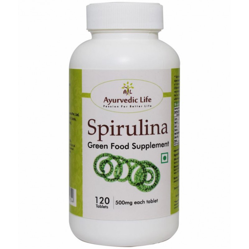 Ayurvedic Life Spirulina Tablet 120 no.s Pack Of 1