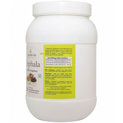 Ayurvedic Life Triphala Tablet 700 no.s Pack Of 1