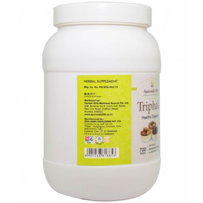 Ayurvedic Life Triphala Tablet 700 no.s Pack Of 1
