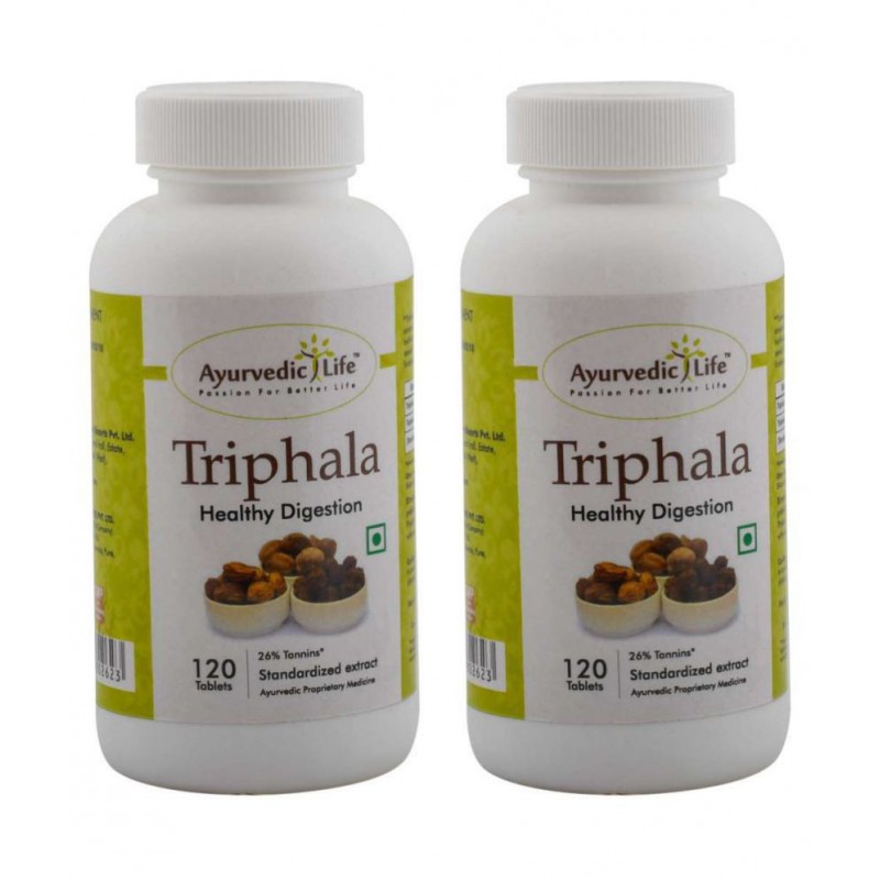 Ayurvedic Life Triphala Tablets 120 no.s Pack of 2