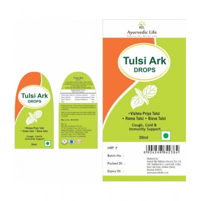 Ayurvedic Life Tulsi Ark Liquid 30 ml Pack Of 1