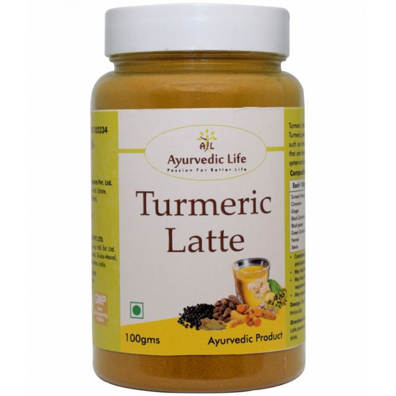 Ayurvedic Life Turmeric Latte Powder 100 gm Pack Of 1