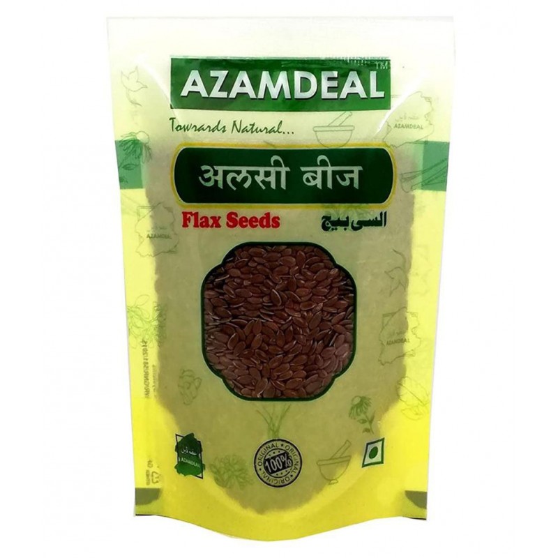 Azamdeal Alsi Flax Seeds Pack of 2 (100 gm X 2) 200 gm