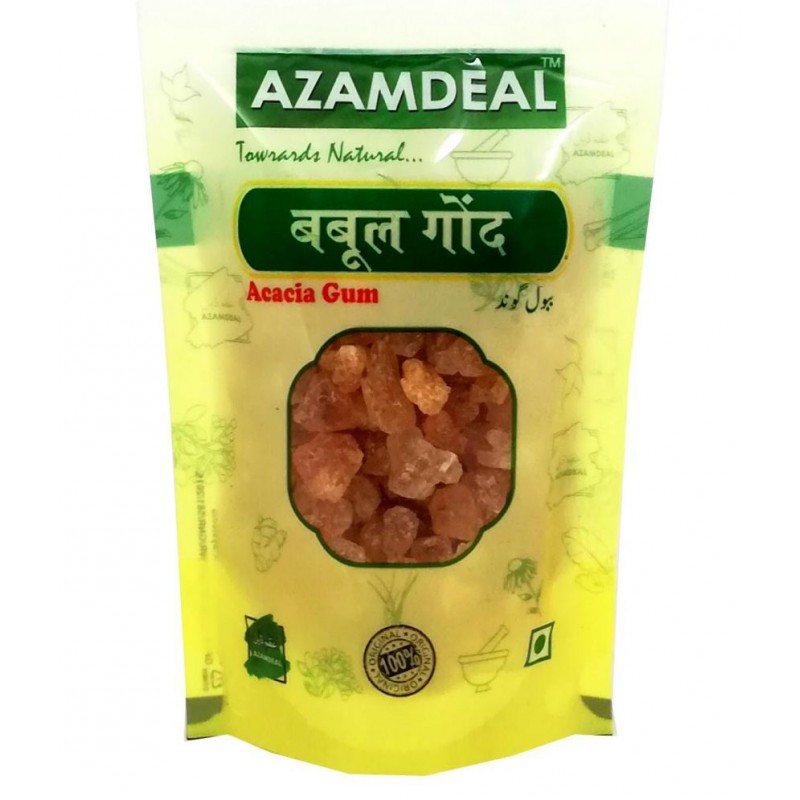 Azamdeal Babool Gond (Edible Acacia Gum) Pack of 2 (100gm X 2) 200 gm