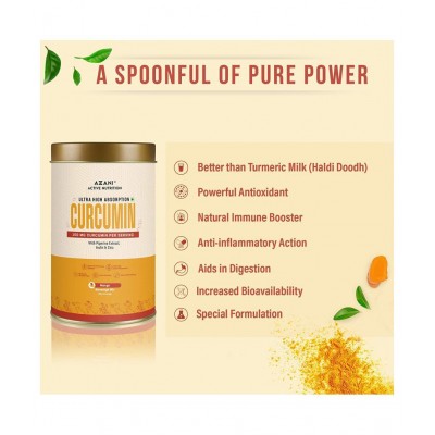 Azani Active Nutrition Curcumin Health Drink Powder 100 gm Mango Pack of 2