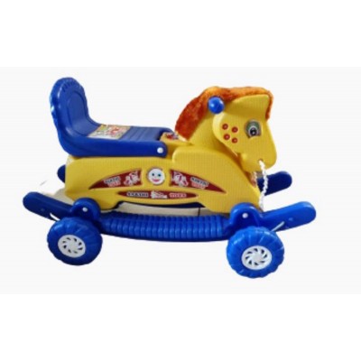 BABY BABY PLASTIC mangoli  HORSE WITH ROCKING FUNCTION AND RUNNINGFOR YOUR KIDS  RIDE   FOR YOUR KIDS