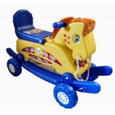 BABY BABY PLASTIC mangoli  HORSE WITH ROCKING FUNCTION AND RUNNINGFOR YOUR KIDS  RIDE   FOR YOUR KIDS