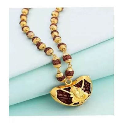 BHARDWAJ REATILS - Brass Pooja Mala ( Pack of 1 )