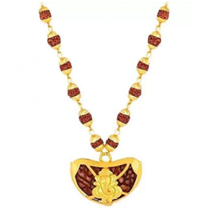 BHARDWAJ REATILS - Brass Pooja Mala ( Pack of 1 )