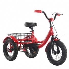 BIKIGHT Children Tricycle with Large Rear Basket Kids Bike Adjustment Seat Stroller Bike for 2-8 Years Old Boys Girls Gifts BIKIGHT Children Tricycle with Large Rear Basket Kids Bike Adjustment Seat Stroller Bike for 2-8 Years Old Boys Girls Gifts
