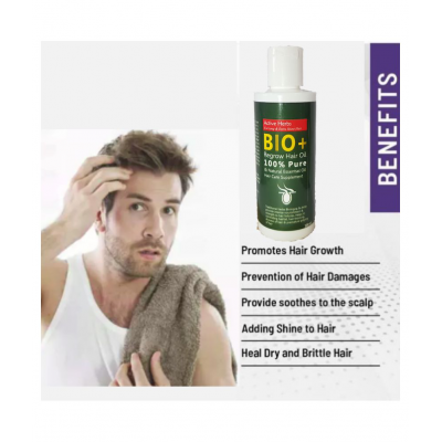 BIO+ Hair Fall Control & Regrowth New hair Oil 2 no.s Pack Of 2